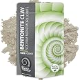 Bentonite Clay Food Grade Powder 2 Lb - Pore Cleansing, Face & Hair Mask | Fossil Power - 100% Sodium Bentonite Clay - Draws 