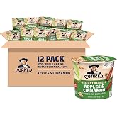 Quaker Instant Oatmeal Express Cups, Apples &amp; Cinnamon, 1.51 Ounce (Pack of 12)