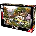 Anatolian Puzzle - Rose Cottage, 3000 Piece Jigsaw Puzzle, #4917