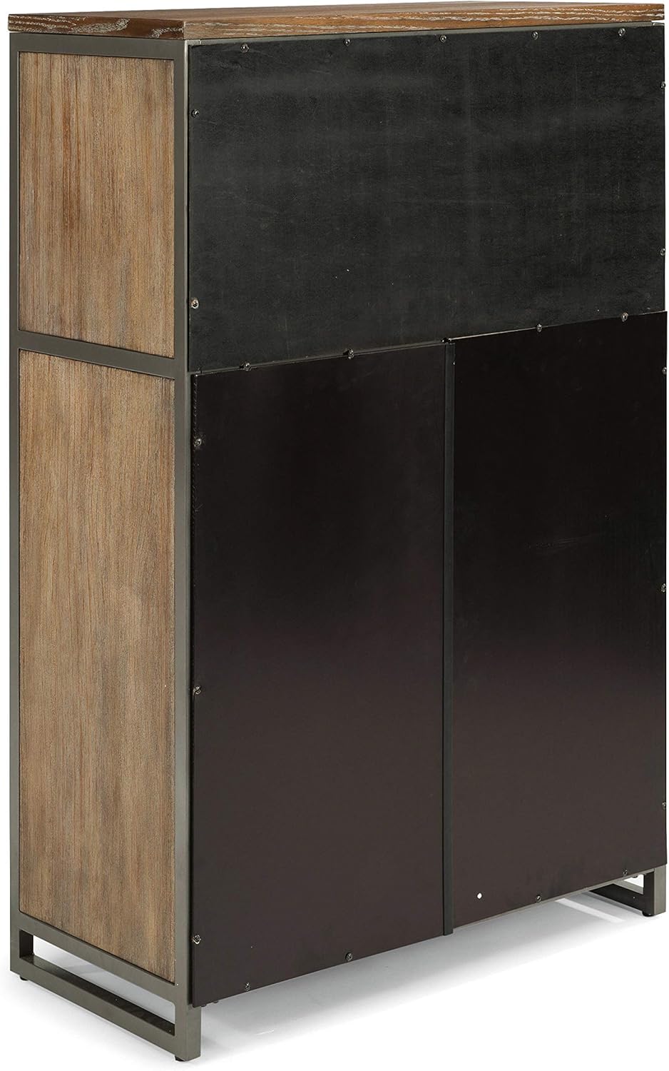 metro outdoor living buffet on Amazon Com Barnside Metro Bar Cabinet In Multi Tone Driftwood By Home Styles Furniture Decor