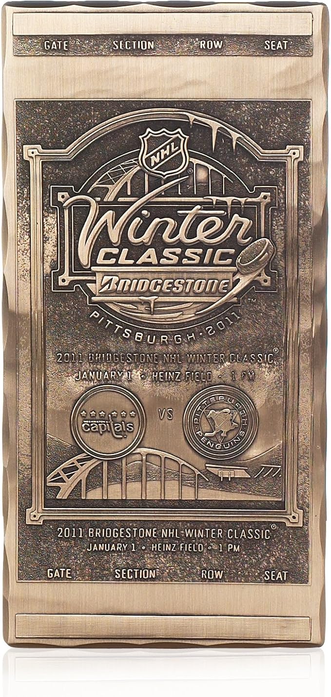 2011 NHL Winter Classic Commemorative Ticket Home & Kitchen