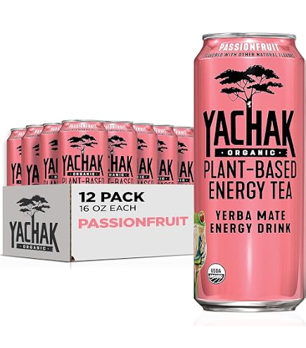 Amazon.com : Yachak Yerba Mate Drink, Blackberry, 16 Fl Oz Cans