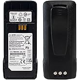 Teseko PMNN4598A PMNN4598 PMNN4600 PMNN4600A 7.2V 2300mAh Li-ion Battery Replacement for Motorola R2 with Belt Clip