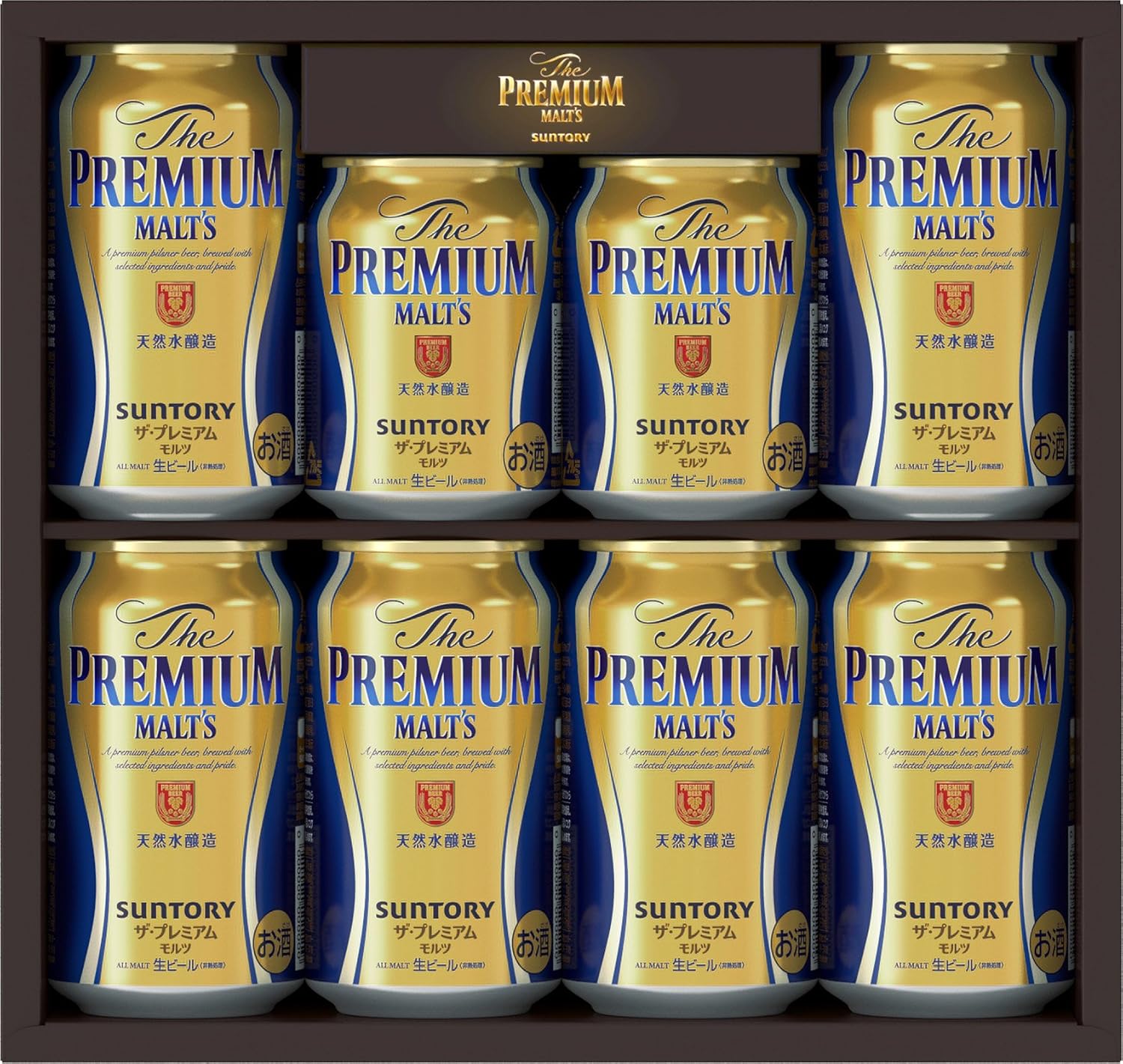 Amazon.co.jp: 【お歳暮】 サントリー ザ・プレミアム・モルツ ビール ギフトセット BPC2N [ 350ml×6本 250ml ...