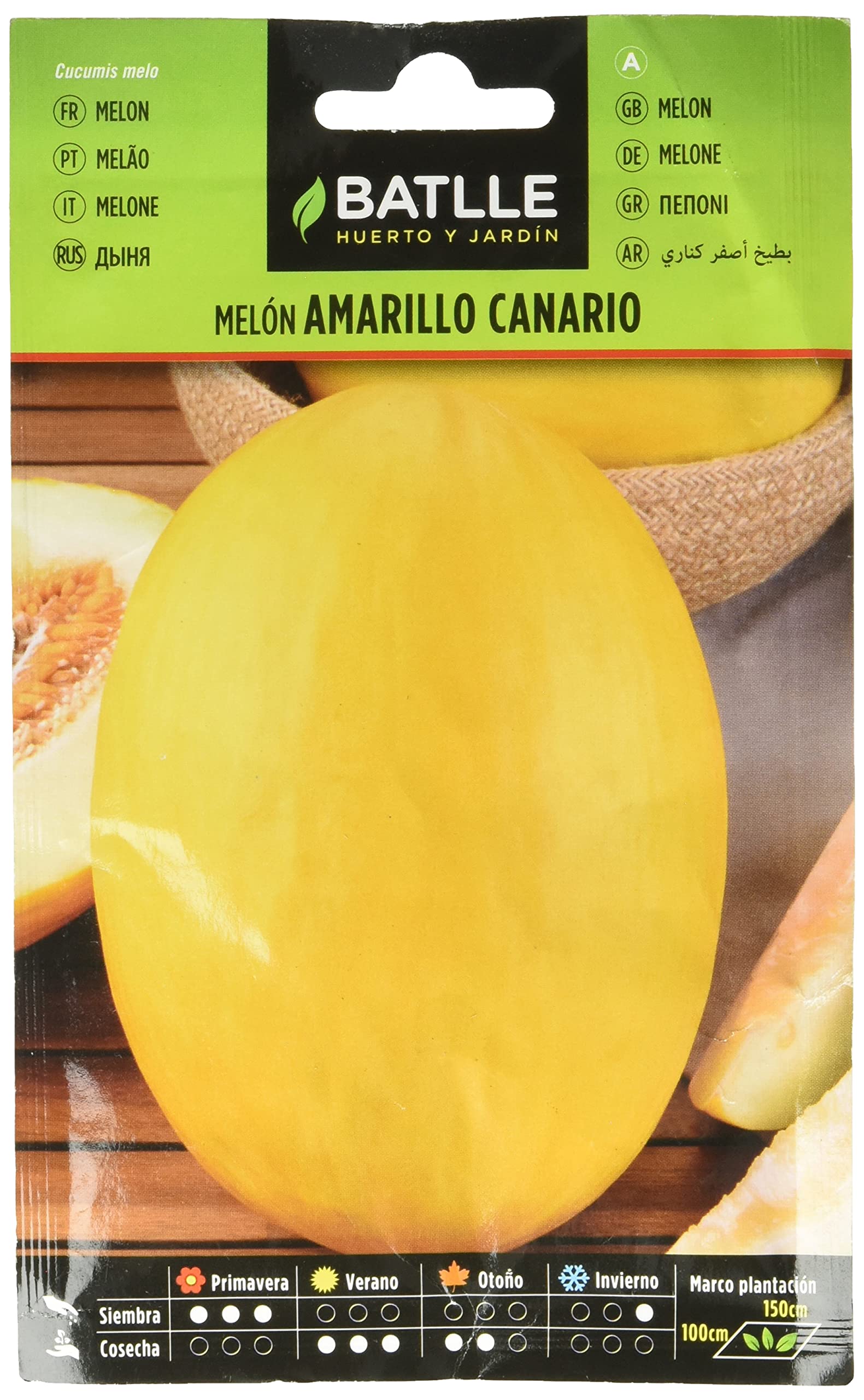 Semillas Batlle CANARY YELLOW Melon