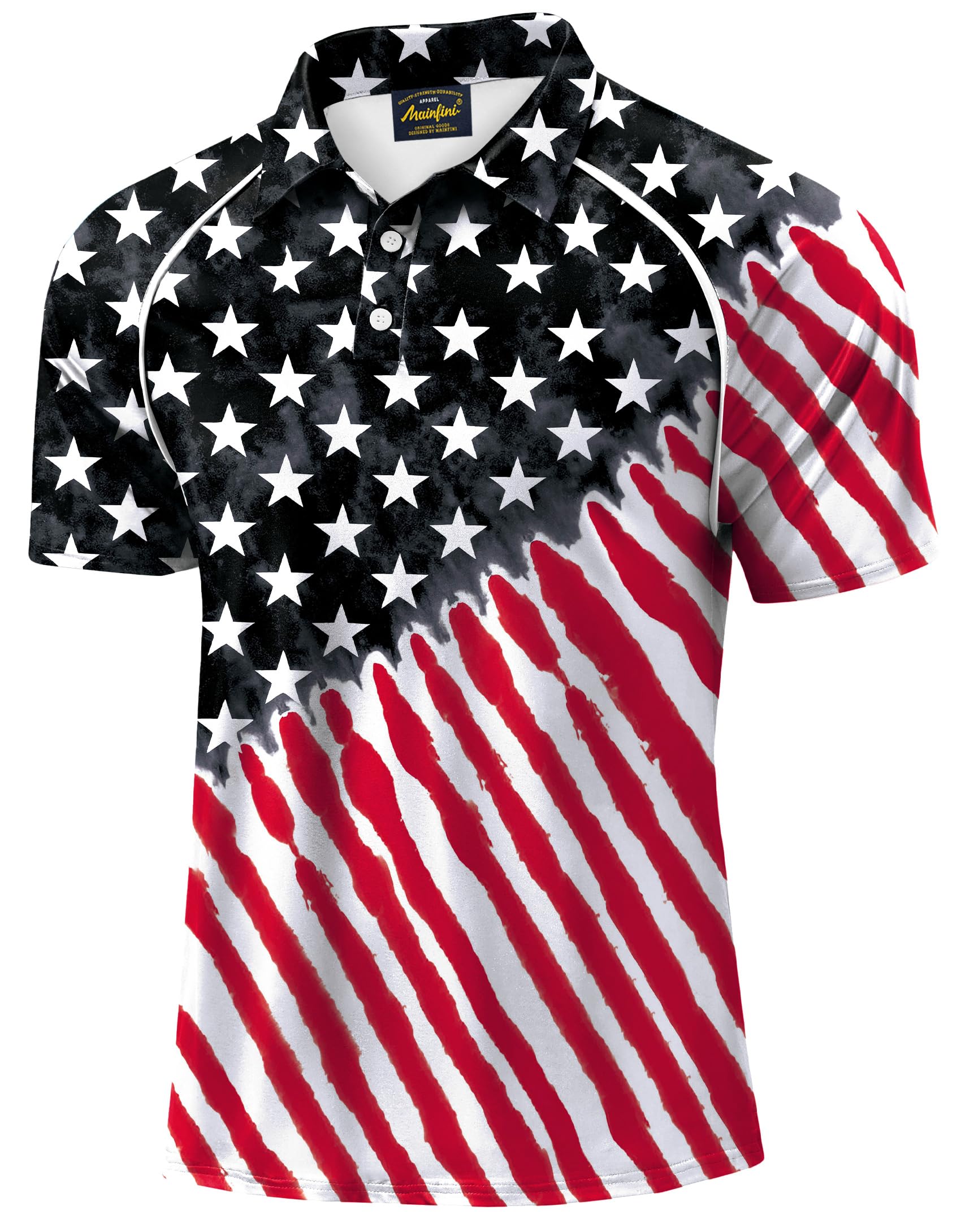 Men's Red, White & Blue American Flag Memorial Day