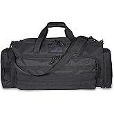 APRILBAY Super Quality 60L Large Duffel Travel Bag Luggage Foldable Bag Cargo Sport Gear Equipment Skiing Hardware Bag Heavy Duty& Durable(Black)