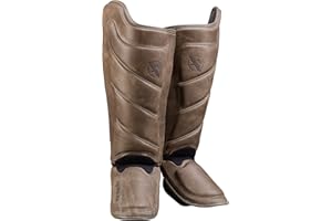 Hayabusa T3 LX Leather Striking Shin Guards