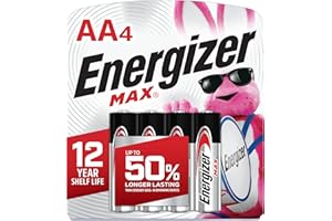 Energizer Max AA Batteries, 4 Count