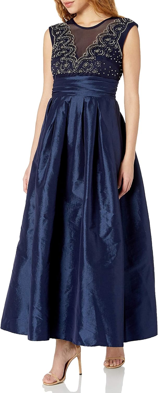 taffeta ball gown