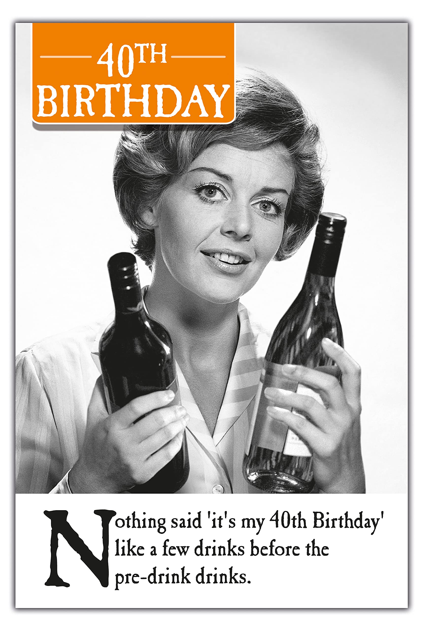 40th Birthday Card For Her, Funny 40th Birthday Card Women, Happy 40th Birthday Card Her, 40th Birthday Female Card, Greetings Card