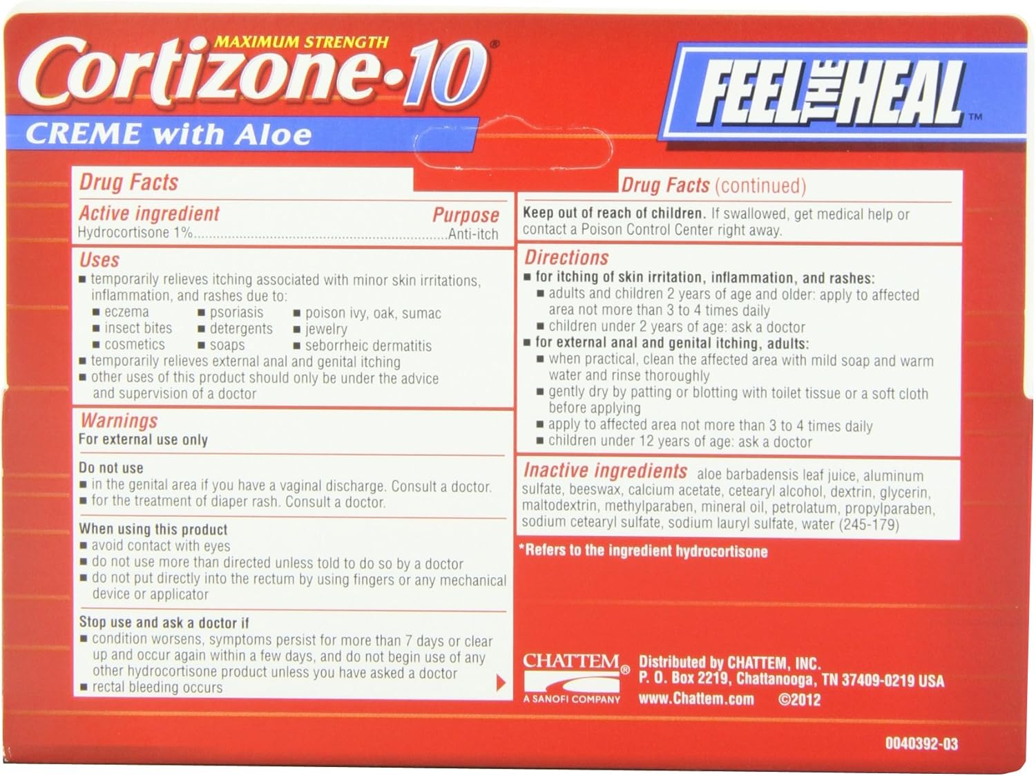 Cortizone-10 Maximum Strength, 2 Ounce Box: Health & Personal Care