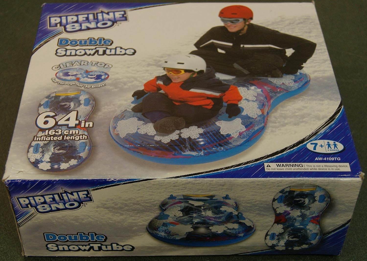 Pipeline Sno Double Snowtube Snow Tubes Sports & Outdoors