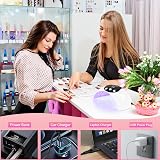 LKE UV LED Gel Nail Lamp Curing Lights for Nail Polish Drying view 6