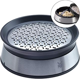 WMF Kitchen classics Ingwerreibe, mit Aufbewahrungsbehälter, Cromargan Edelstahl, Kunststoff