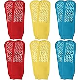 Panitay 6 Pairs XX Large Slipper Socks Terry Ring Non Slip Gripper Socks for Adults Home Hospital