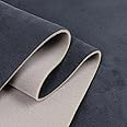 SBWLKJ Suede Headliner Fabric with Foam Backing 36"×60" Micro-Suede Car Headliner Upholstery Fabric for Automotive RV Boat Home Interior Replacement Repair 60" Wide, Charcoal