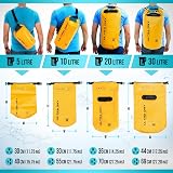 Ultra Dry Adventurer Premium 5 L Waterproof Dry Bag with Phone Case Yellow view 4