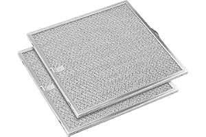 99010316 Range Hood Grease Filter 11 1/4" x 11 3/4" Compatible with b-roan Nu-tone Ken-more Stove Replace S99010316, WA65AF, NTK7450000, 990721400, 990721400A (2 Pack) by AMI PARTS