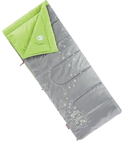 Sac De Couchage Coleman Confortable - Unisexe, Température Confort -2°C, Isolant Synthétique - Pour Camping