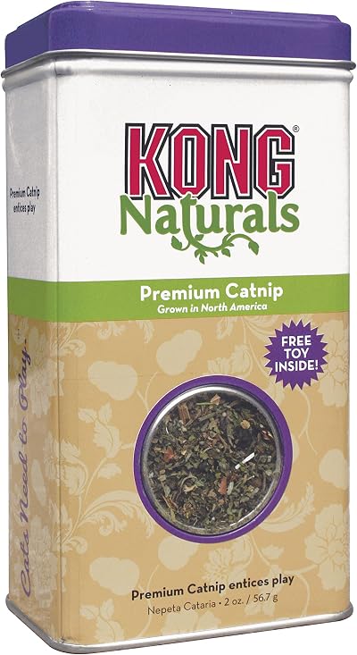 KONG Naturals Premium Catnip 2 oz North American Grown