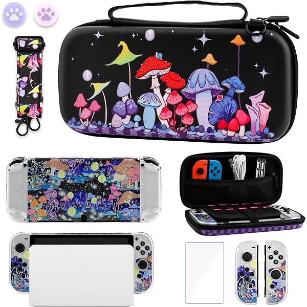 Amazon.com: Xinocy (2in1 for Nintendo Switch OLED Case +24 Switch