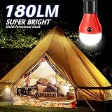 PEMOTech 5 Pcs Camping Lights LED Lantern 4 Modes Waterproof Battery Tent Light view 2