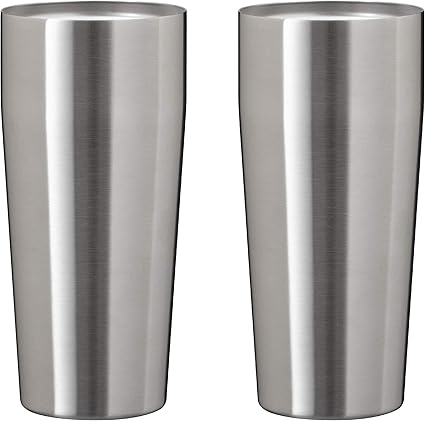 Amazon Atlas アトラス 真空 断熱 2重構造 ダブル ステンレス タンブラー 630ml マット 2個セット Ast 631mt ２p 大容量 ファミリー ギフト 単品当たり1090円 タンブラーグラス オンライン通販