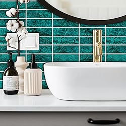 Crystiles 3D Backsplach Tile for Kitchen Peel and