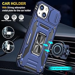 FRLMOOES for iPhone 13 Case with 2 Screen
