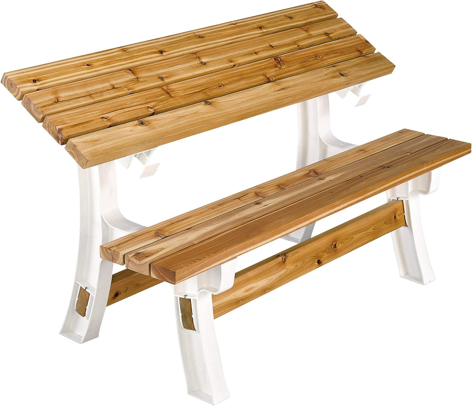2x4basics 90110ONLMI Custom Flip Top Bench to Table, Sand : Picnic Tables : Garden & Outdoor