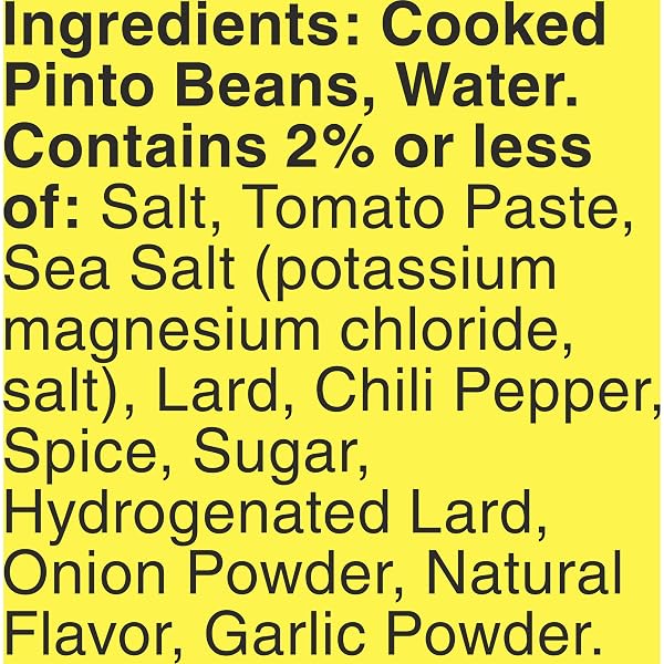 OLD EL PASO TRADITIONAL REFRIED BEANS, 6 CANS, 96 OZ.