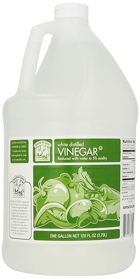 Amazon Com Bakers And Chefs White Vinegar 256 Ounce Coffee
