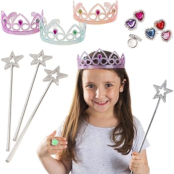 Amazon.com: 48 Pc Kids Princess Party Set -Princess Girls Party Favors ...