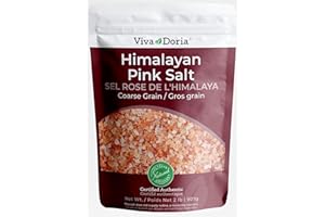 Himalayan Pink Salt Coarse Grain Crystal Sea Salt, 2 lb (907 g) Certified Authentic Salt