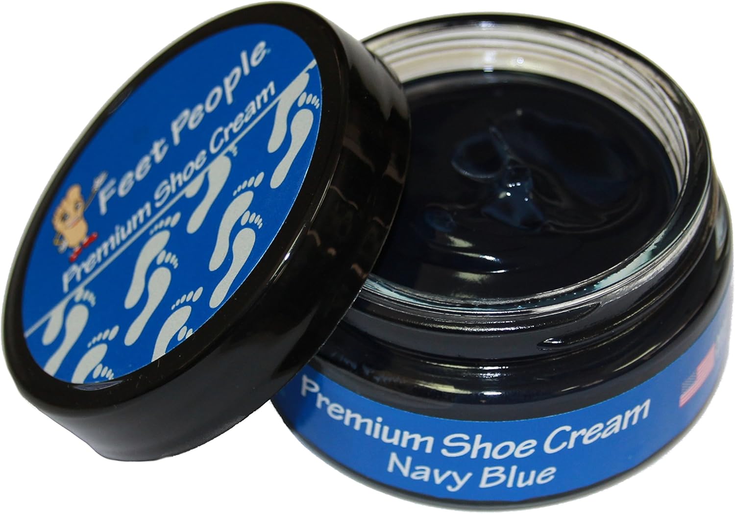 FeetPeople Premium Shoe Cream 1.5 oz, Navy: Shoes