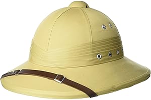 Mil-Spec Adventure Gear Plus MSA20-6543083000 Us Style Pith Helmet, Khaki