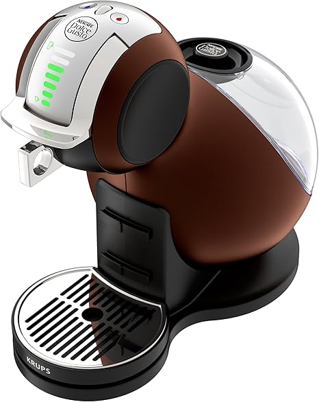 Krups Kp 2309 Nescafe Dolce Gusto Melody 3 Coffee Capsule Machine Brown Metallic Amazon De Kuche Haushalt