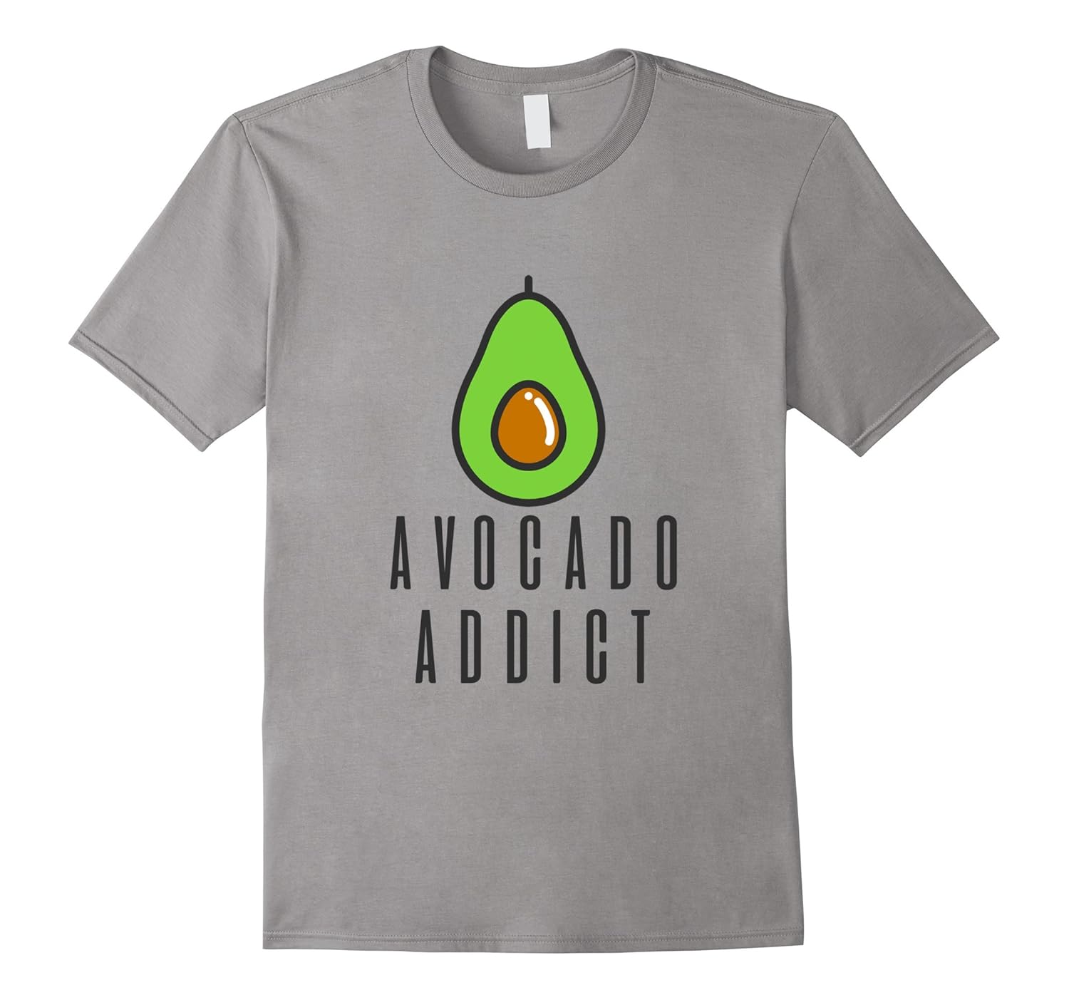 Avocado Addict Cute T-shirt Vegan Foodie Tee-ANZ