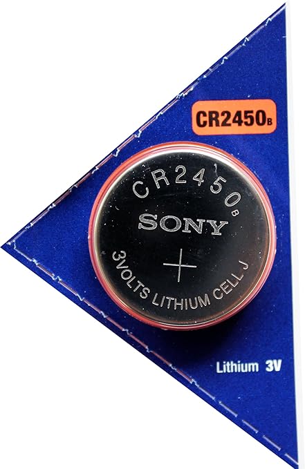 2PC Sony CR2450 2450 Lithium 3 V Knopfzelle BATTERIEN
