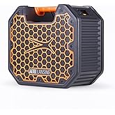 Altec Lansing TOUGHBOXX Bluetooth Speaker, 70W Peak Power, IPX5 Waterproof, 18Hr Playtime, Party Sync 100+ Units, FM Radio, USB-C & Mic in, Ultimate Portable Outdoor Bluetooth Speaker