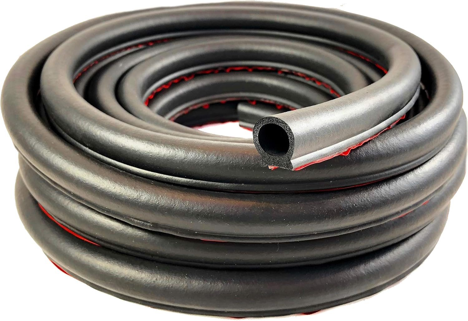 M M SEALS 25 FT Big D Shape Weather Stripping 0.66" Height, fit Gaps
