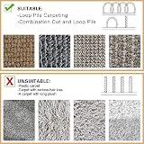 WILLBOND Cable Floor Cover 4in x 10ft Gray Nylon Protective Rope Cable Protector view 3