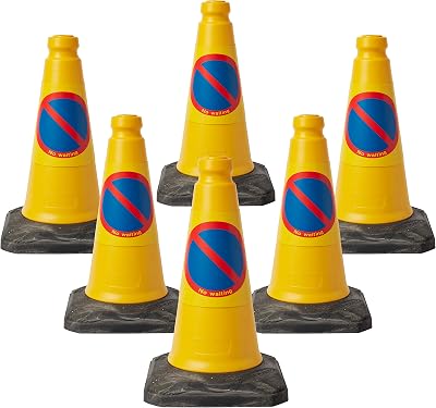 Innovatus Pack of 6 No Waiting Cones 450mm