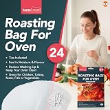 SOL 24pk Roasting Bags 38x25cm Leak Proof for Poultry & Vegetables view 3