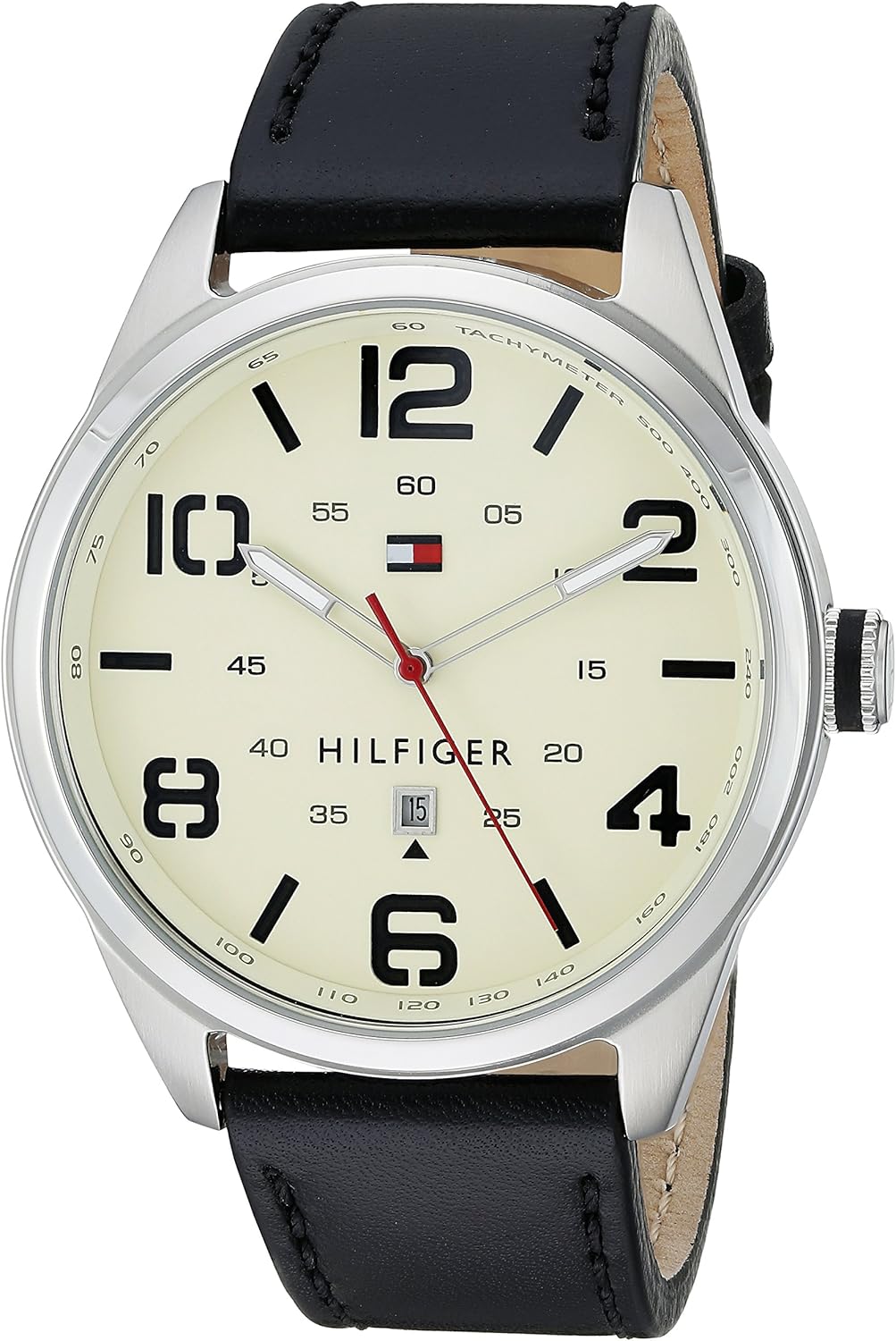 Tommy Hilfiger Men's 1791158 Analog Display Quartz Black Watch