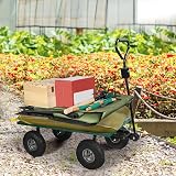 campMax Oversized Garden Cart 650lbs Heavy Duty Wagon with Removable Sides view 8