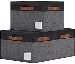 GhvyenntteS Extra Large Storage Bins with