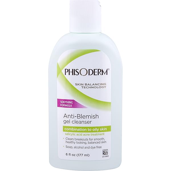 PHISODERM ANTI-BLEMISH GEL CLEANSER 6 OZ