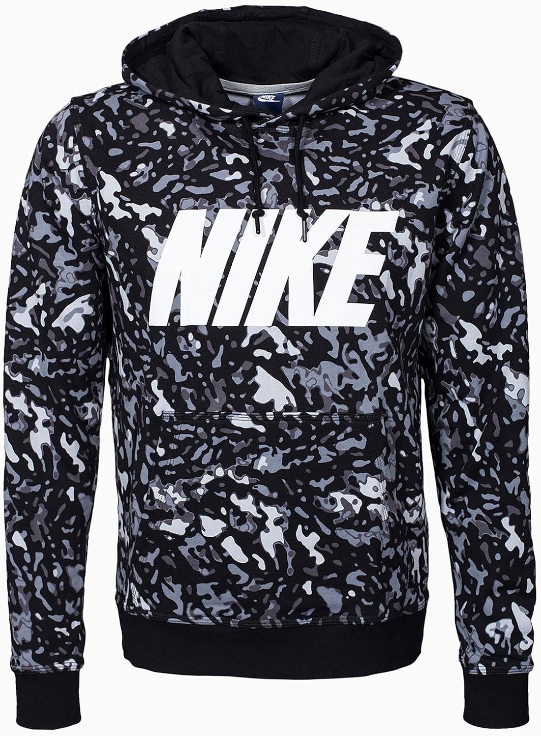 black and white camo nike hoodie